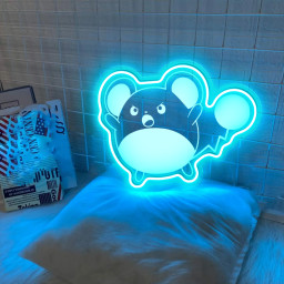 Marill Pokemon Laser Sign