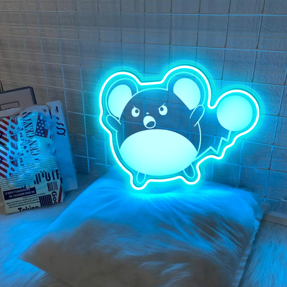 Marill Pokemon Laser Sign