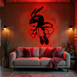 Pokemon Ledian Metal Signs