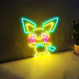 Pokemon Pichu Neon Signs
