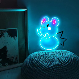 Pokemon Marill UV Sign