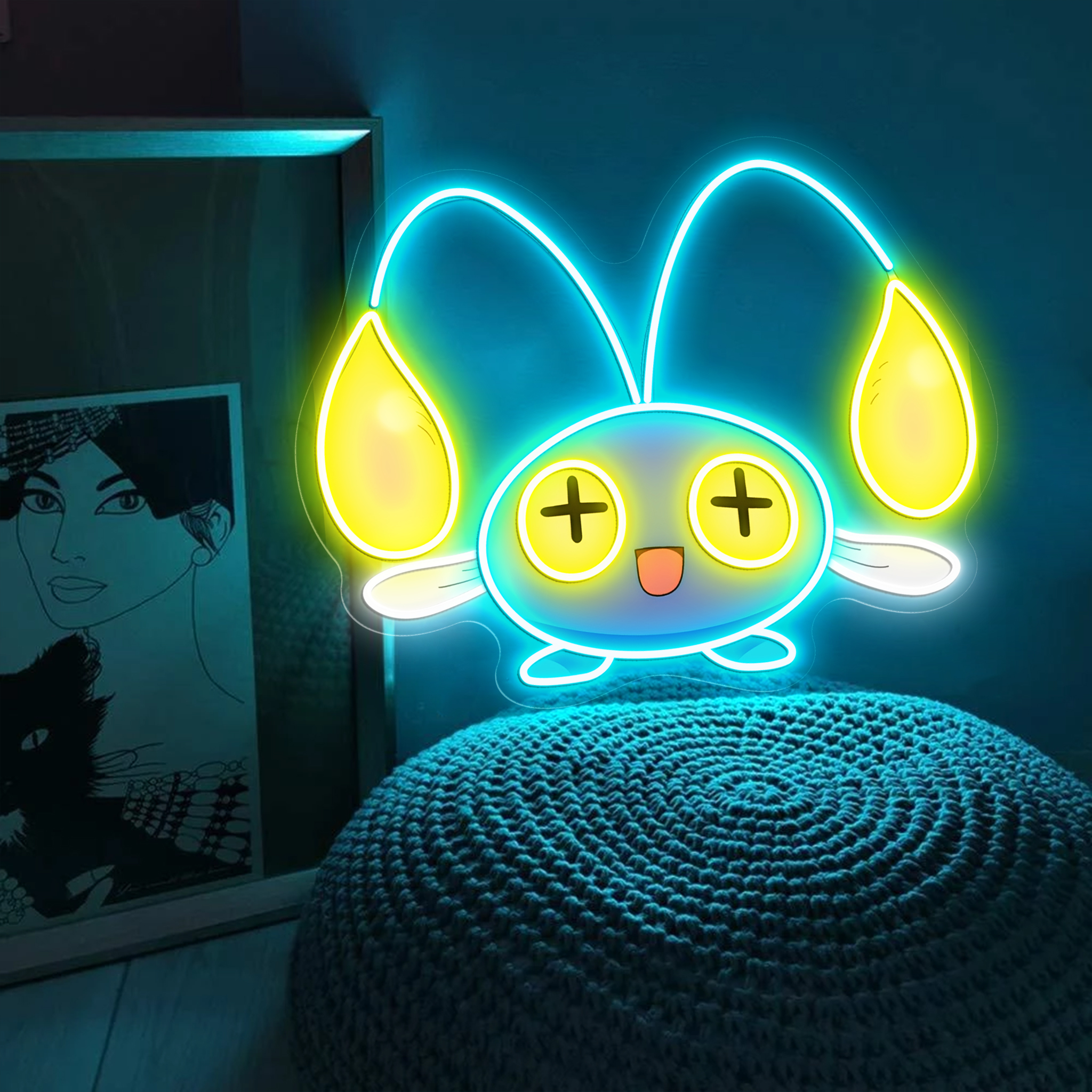 Pokemon Chinchou UV Signs