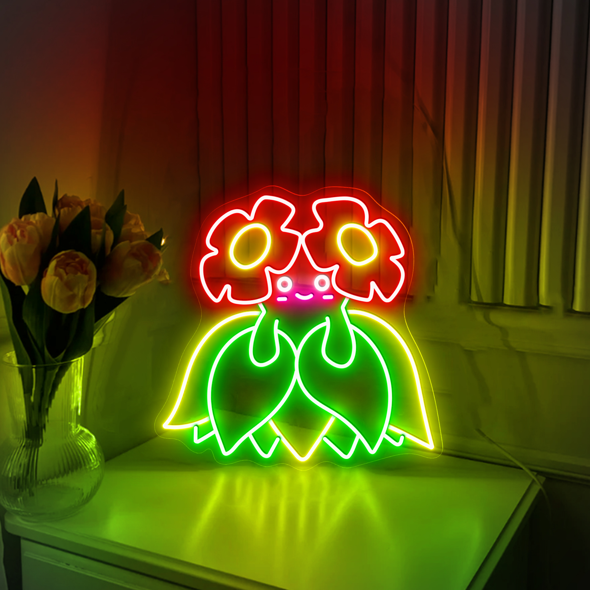 Pokemon Bellossom Neon Signs
