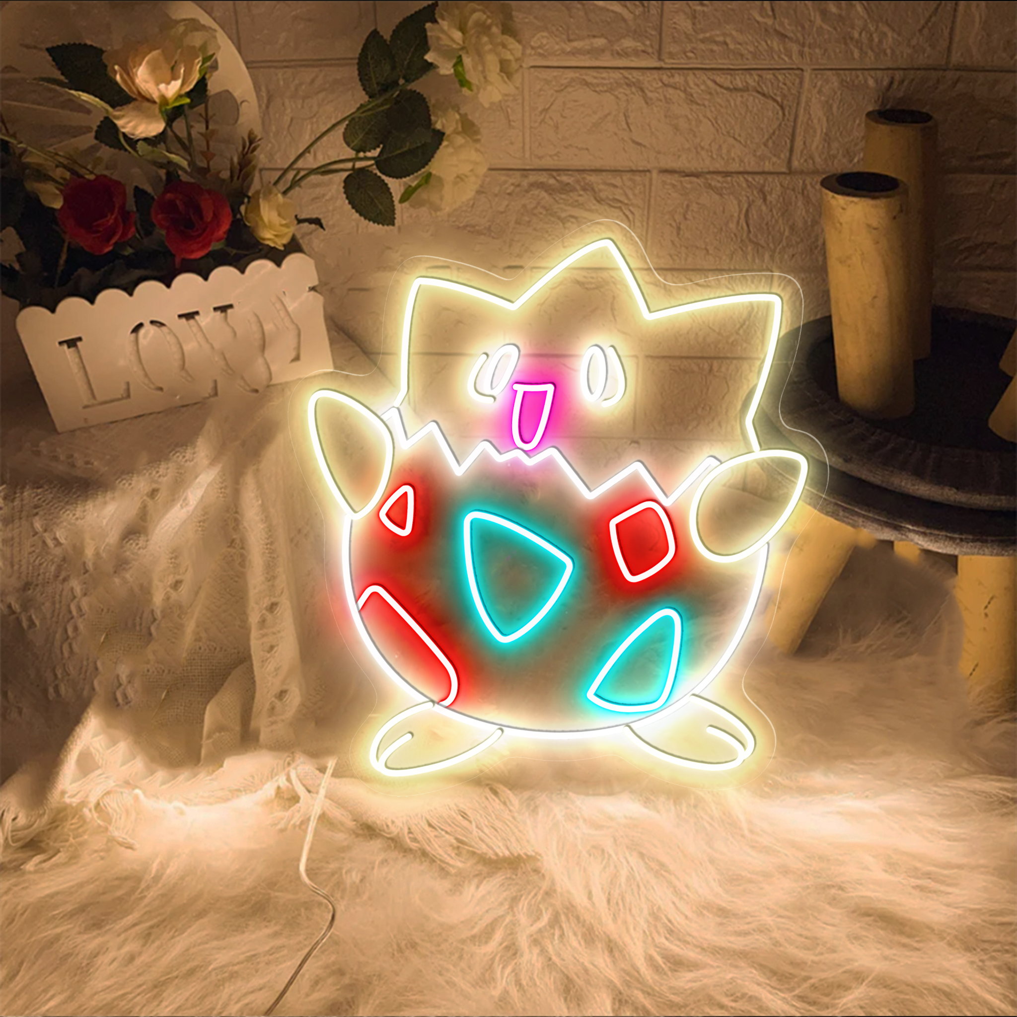 Pokemon Togepi Neon Sign