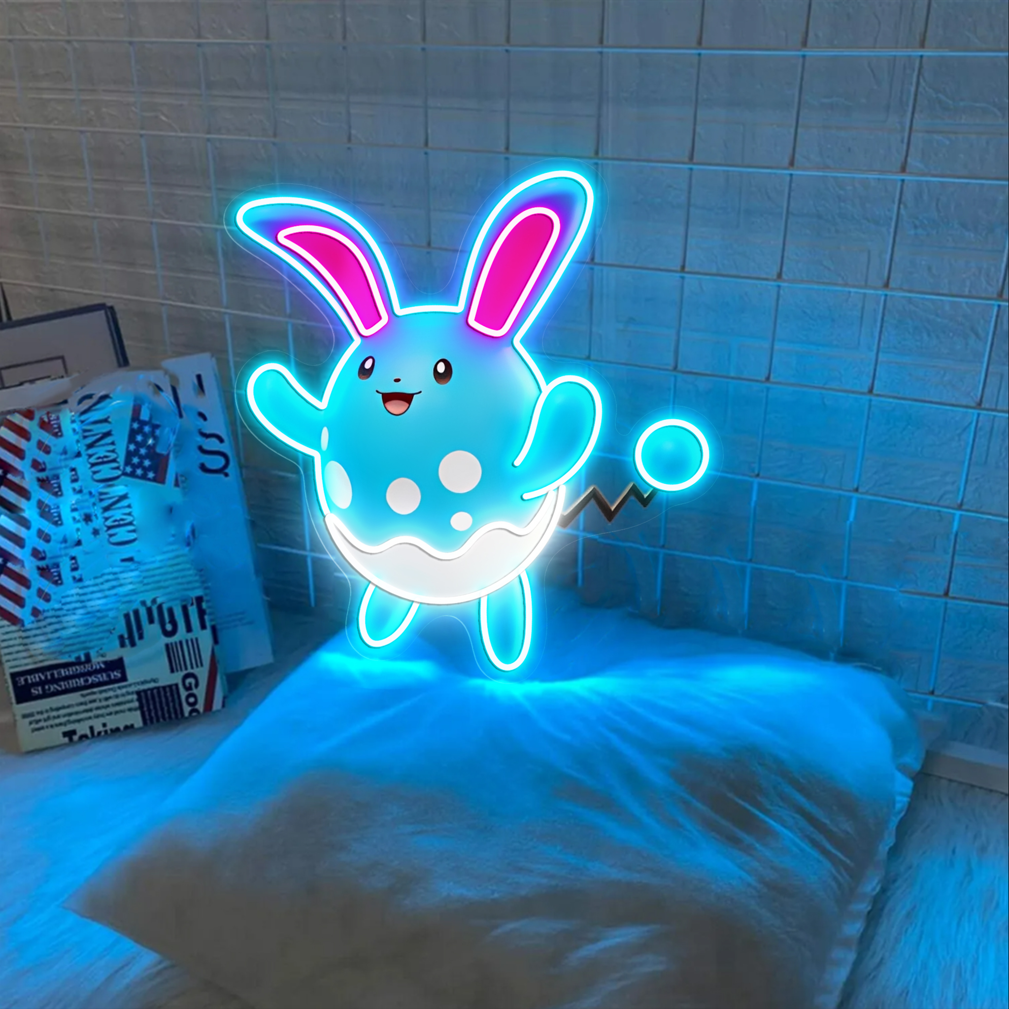 Pokemon Azumarill UV Signs