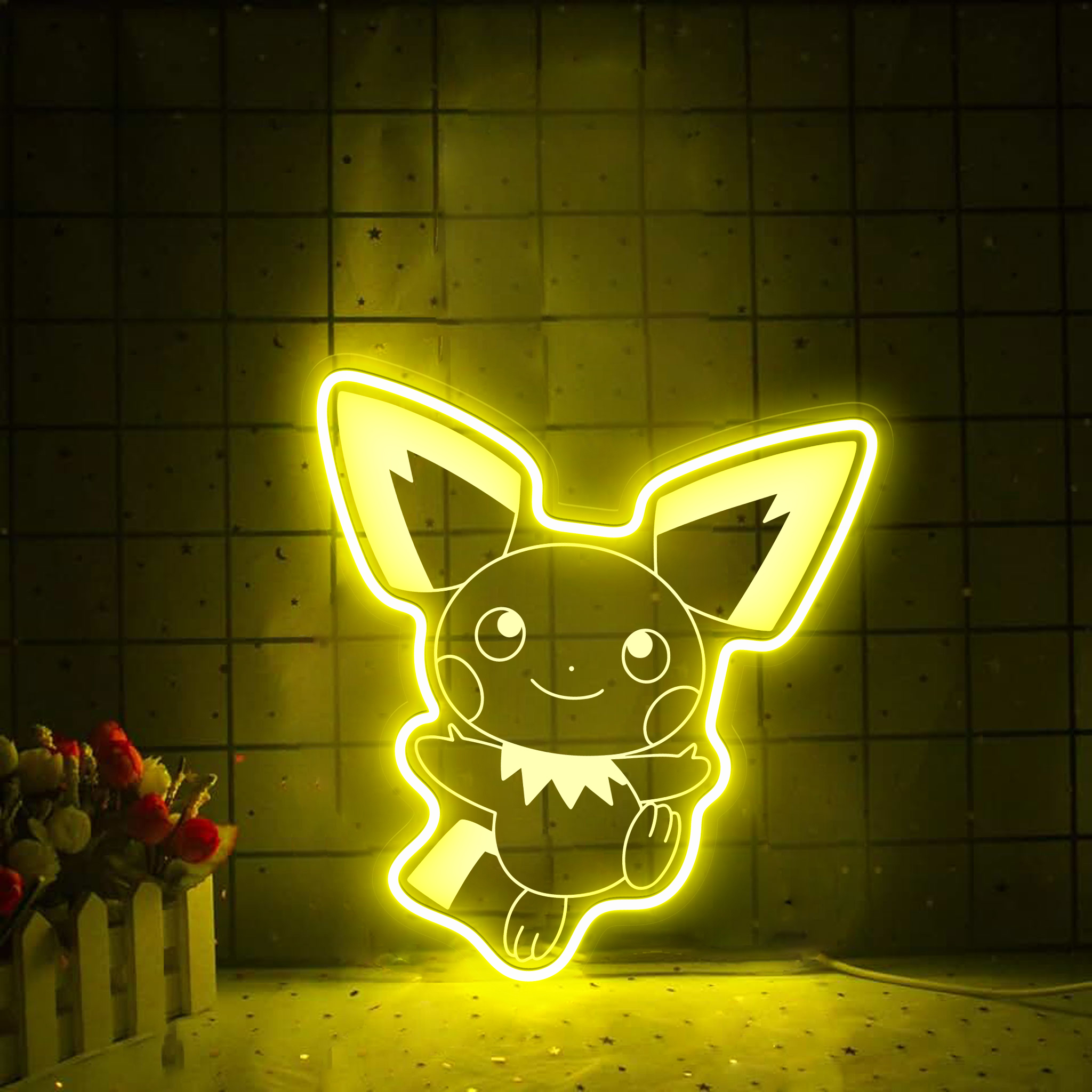 Pokemon Pichu Laser Sign
