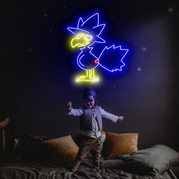 Pokemon Murkrow Neon Sign