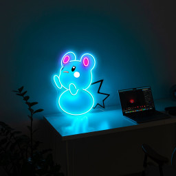 Pokemon Marill UV Sign