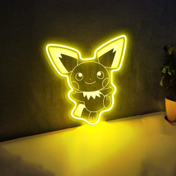 Pokemon Pichu Laser Sign