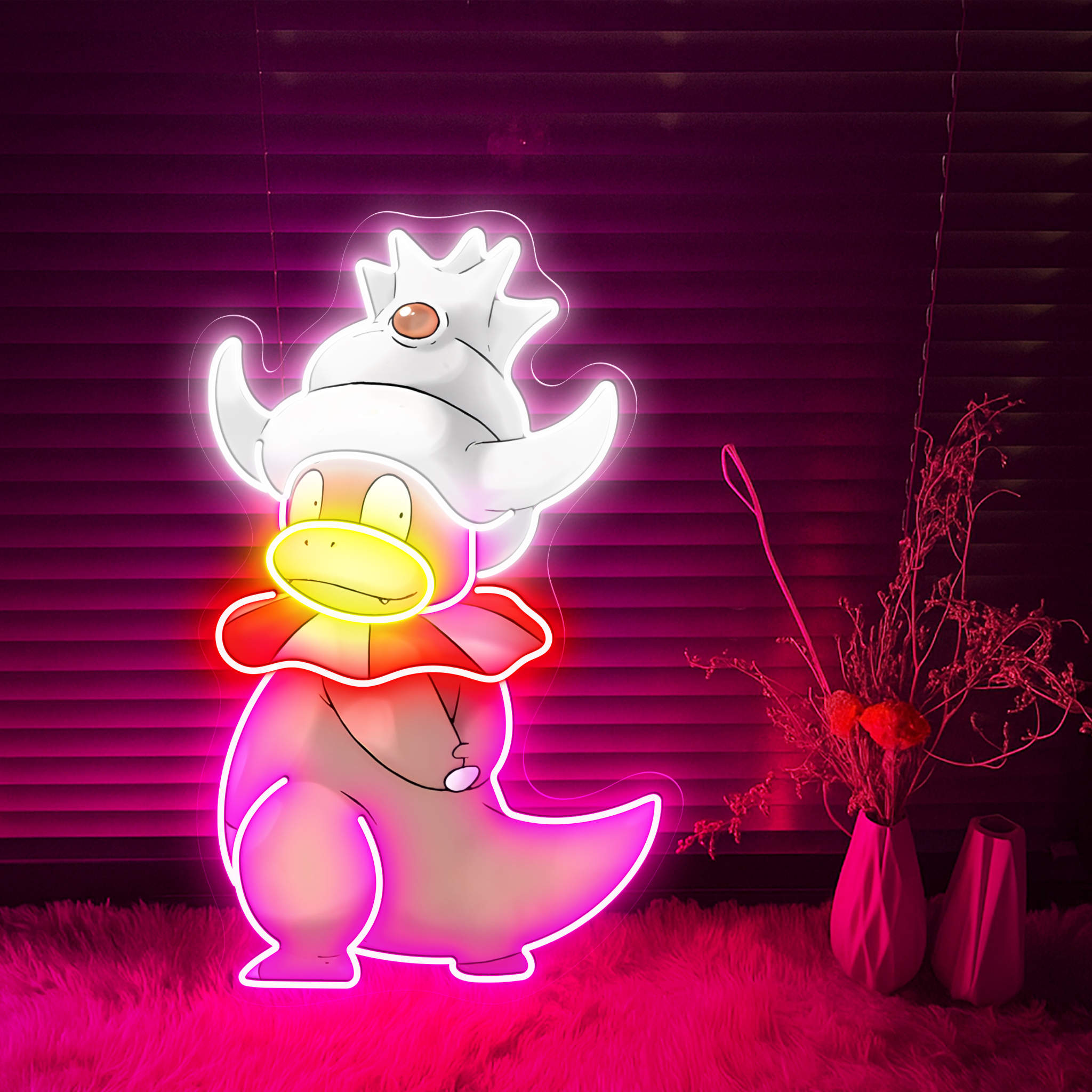 Slowking Pokemon UV Signs