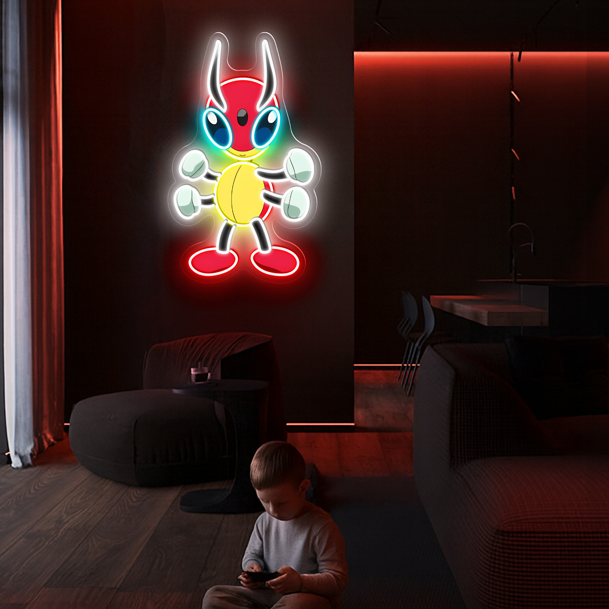 Ledian Pokemon UV Signs