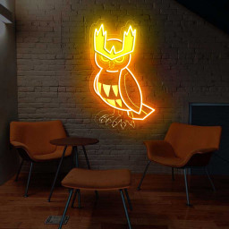 Pokemon Noctowl Laser Signs