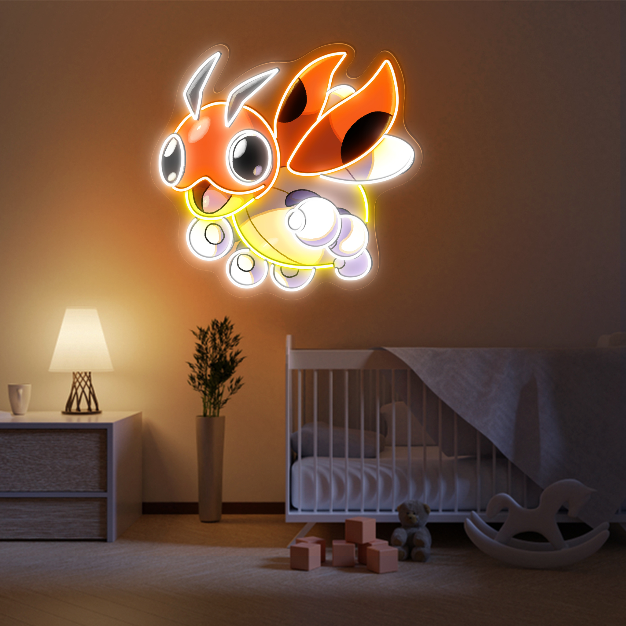 Pokemon Ledyba UV Signs
