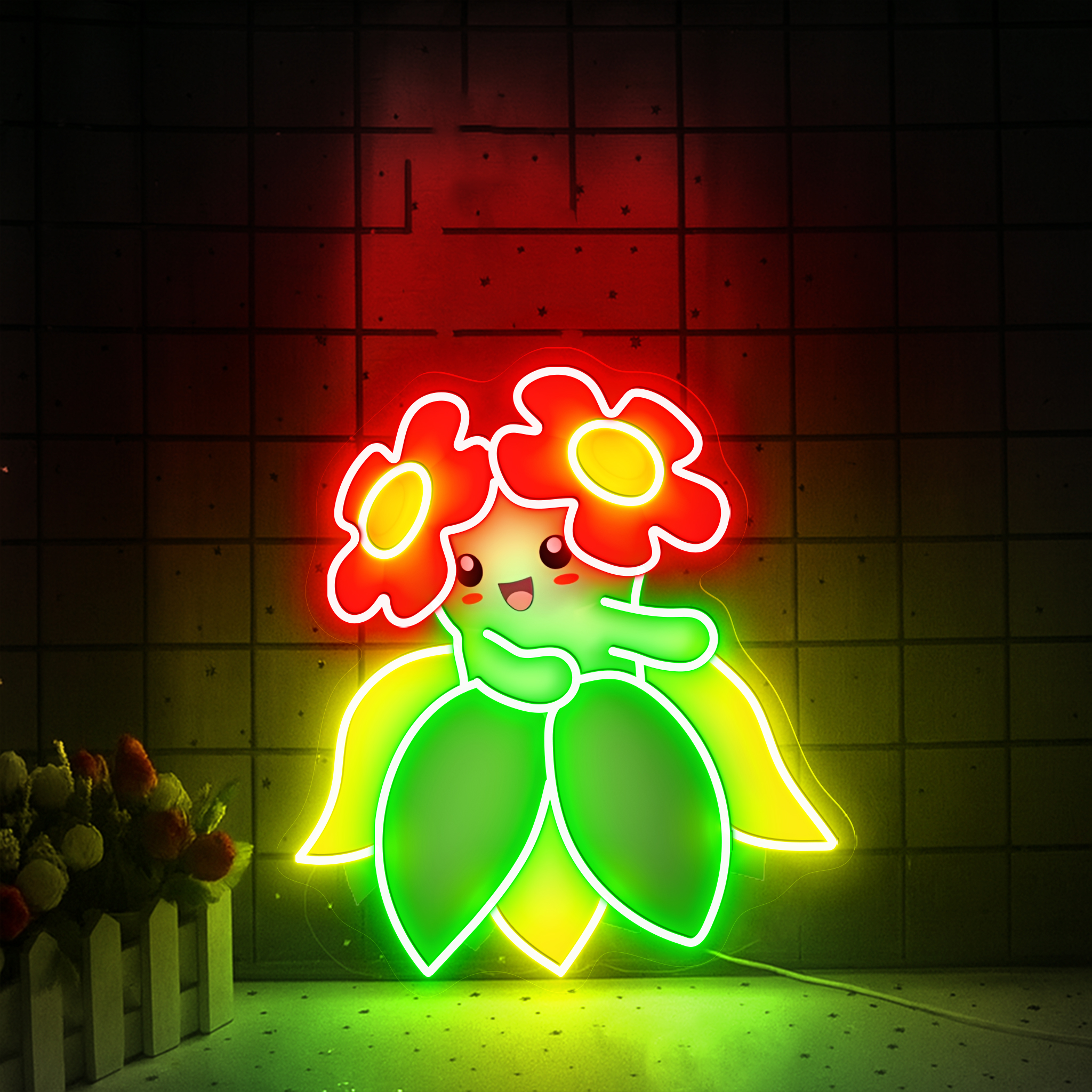 Pokemon Bellossom UV Sign