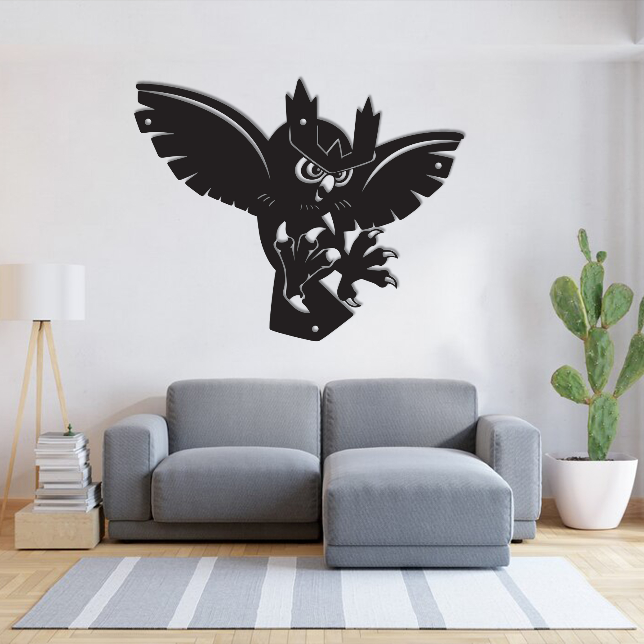 Pokemon Noctowl Metal Sign