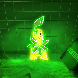 Bayleef Pokemon UV Sign