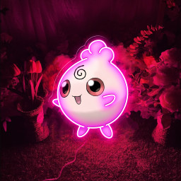 Pokemon Igglybuff UV Sign