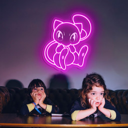 Mew Pokemon Laser Sign