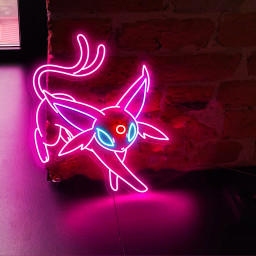 Pokemon Espeon Neon Sign