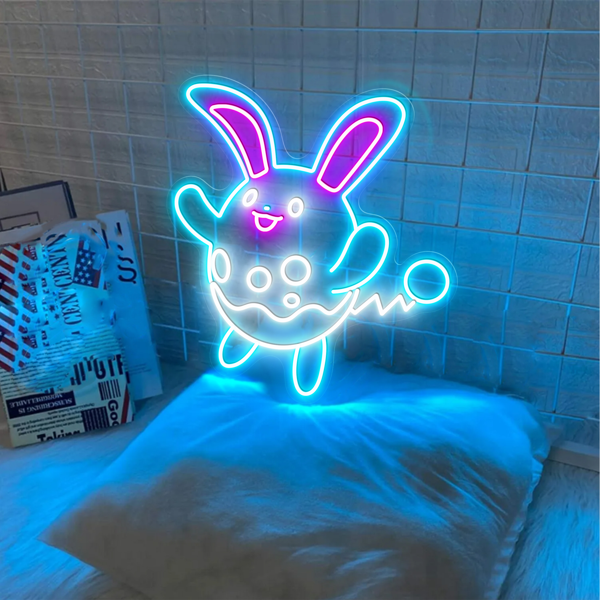 Pokemon Azumarill Neon Signs