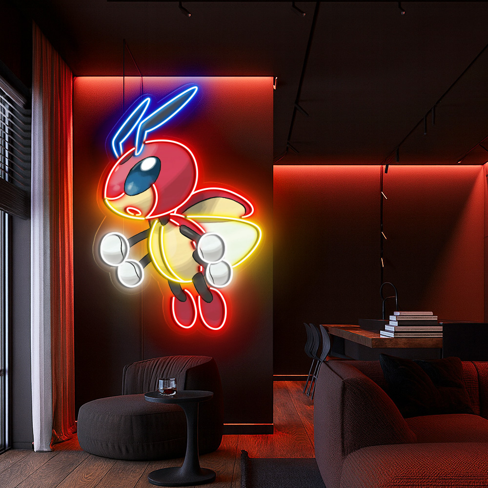 Pokemon Ledian UV Signs