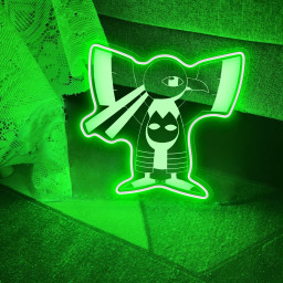 Xatu Pokemon Laser Sign