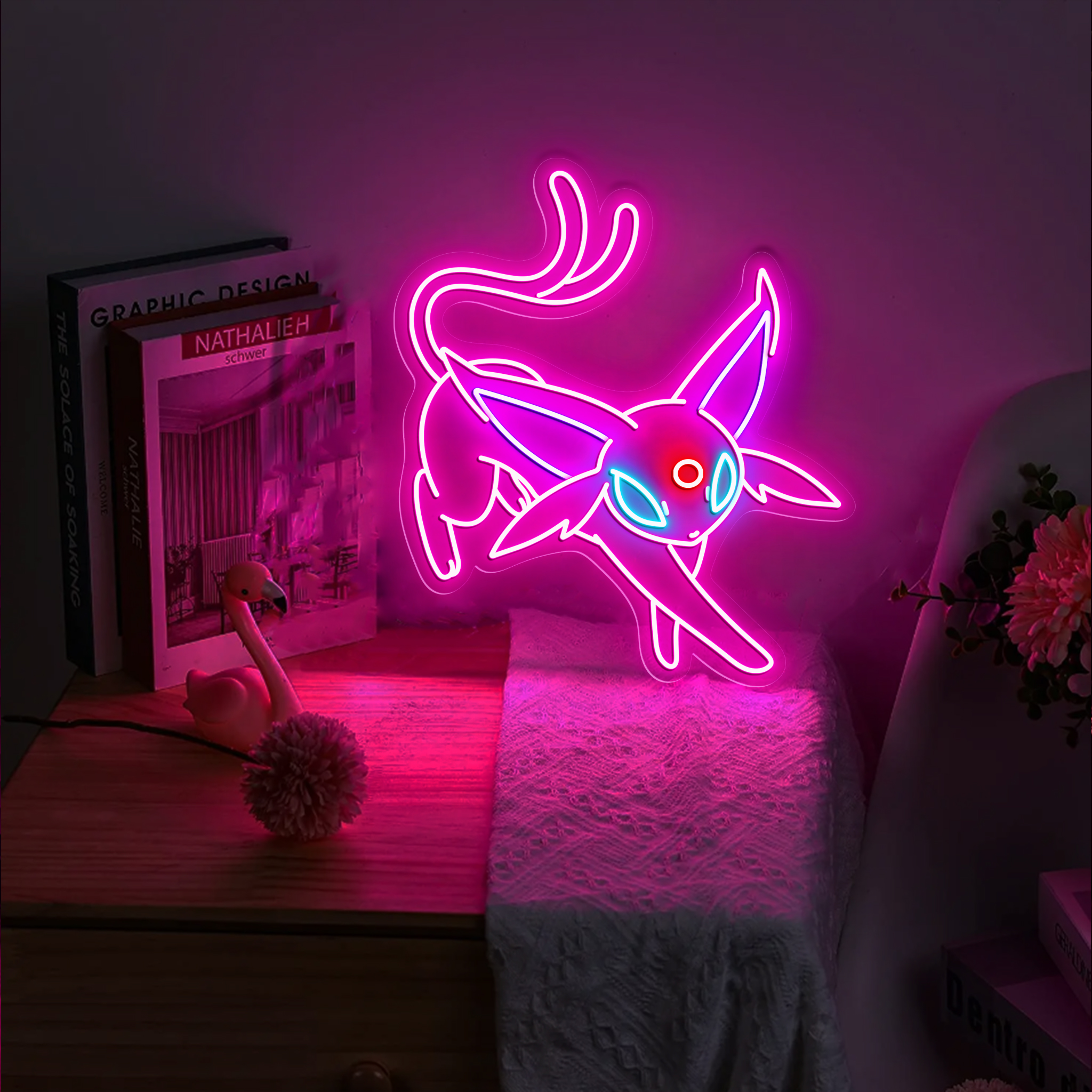 Pokemon Espeon Neon Sign