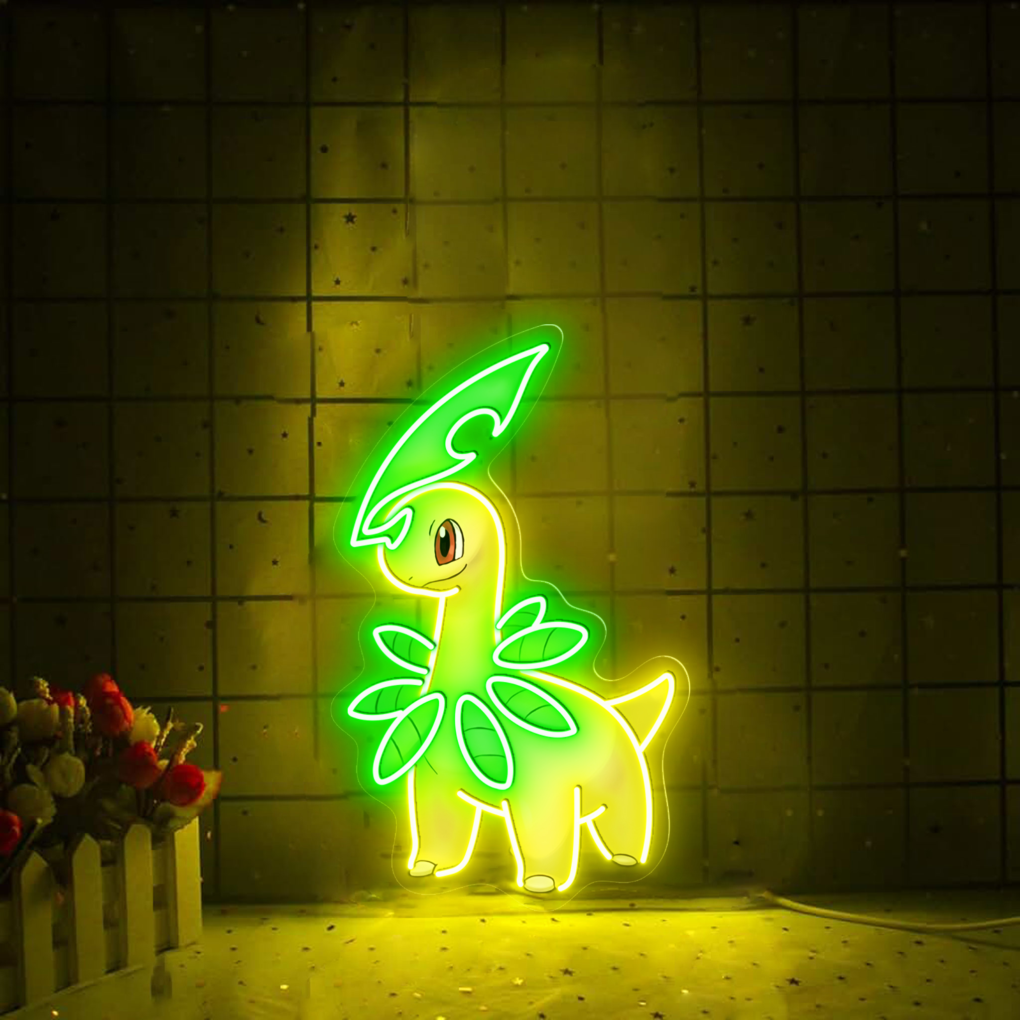 Bayleef Pokemon UV Signs