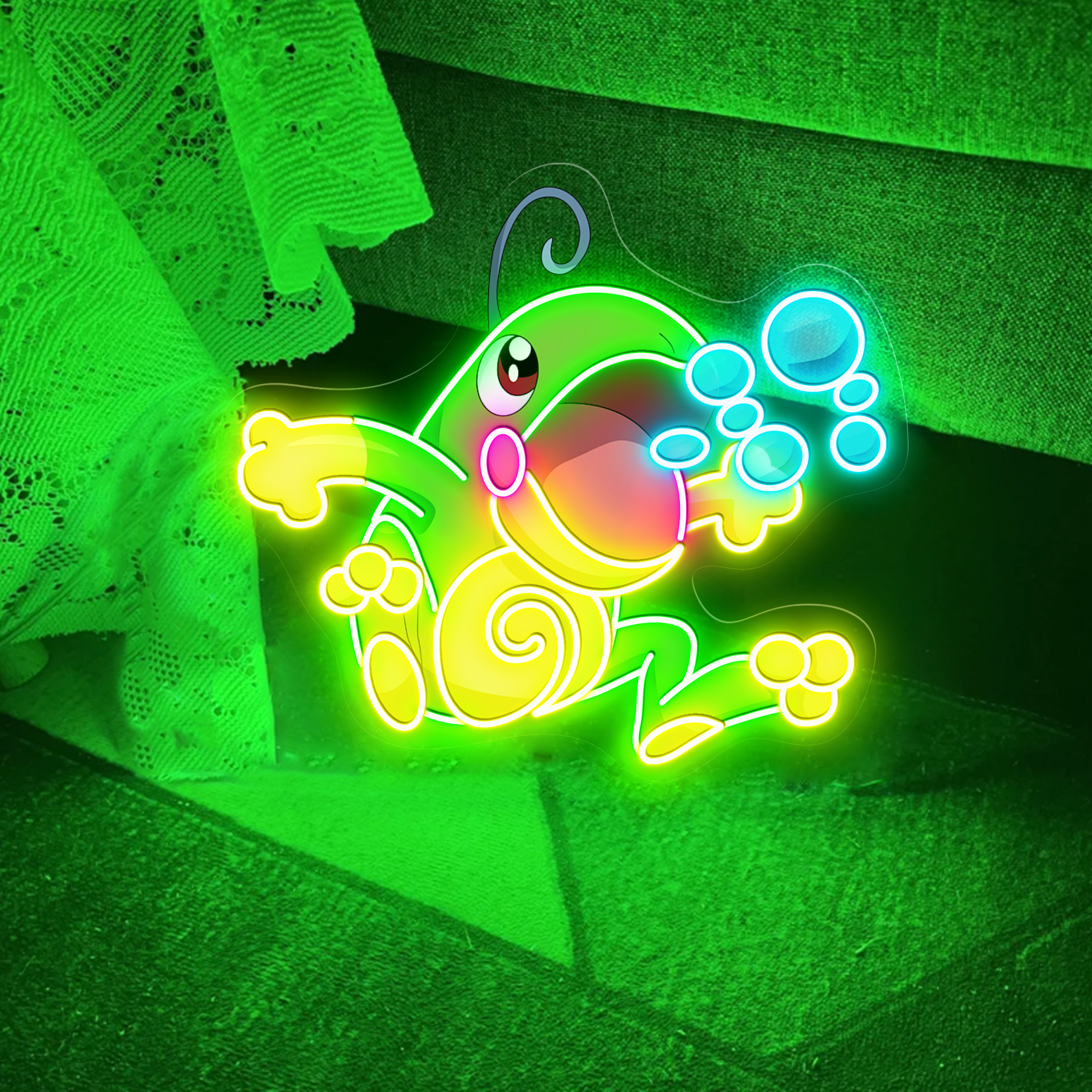 Politoed Pokemon UV Signs