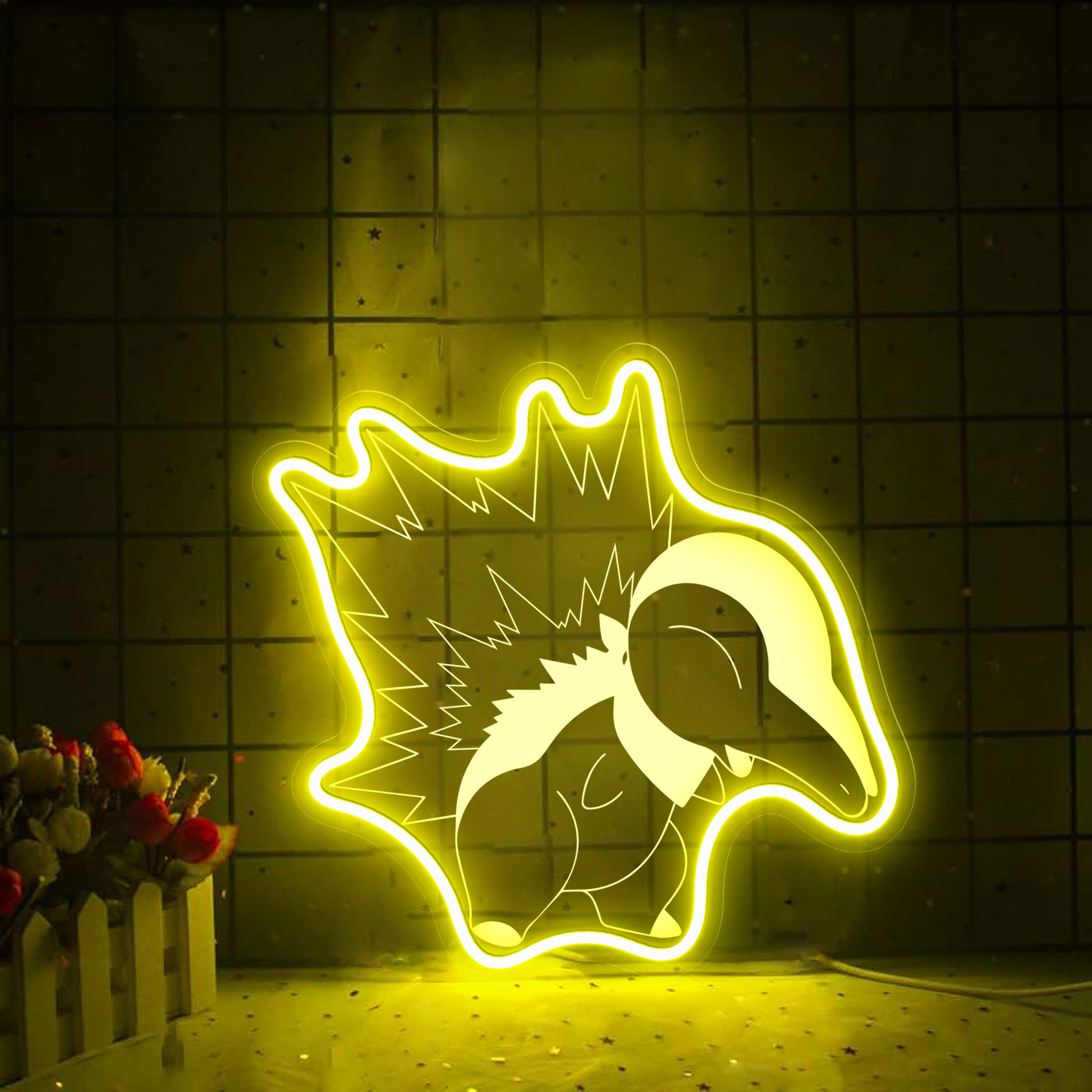 Pokemon Cyndaquil UV Signs
