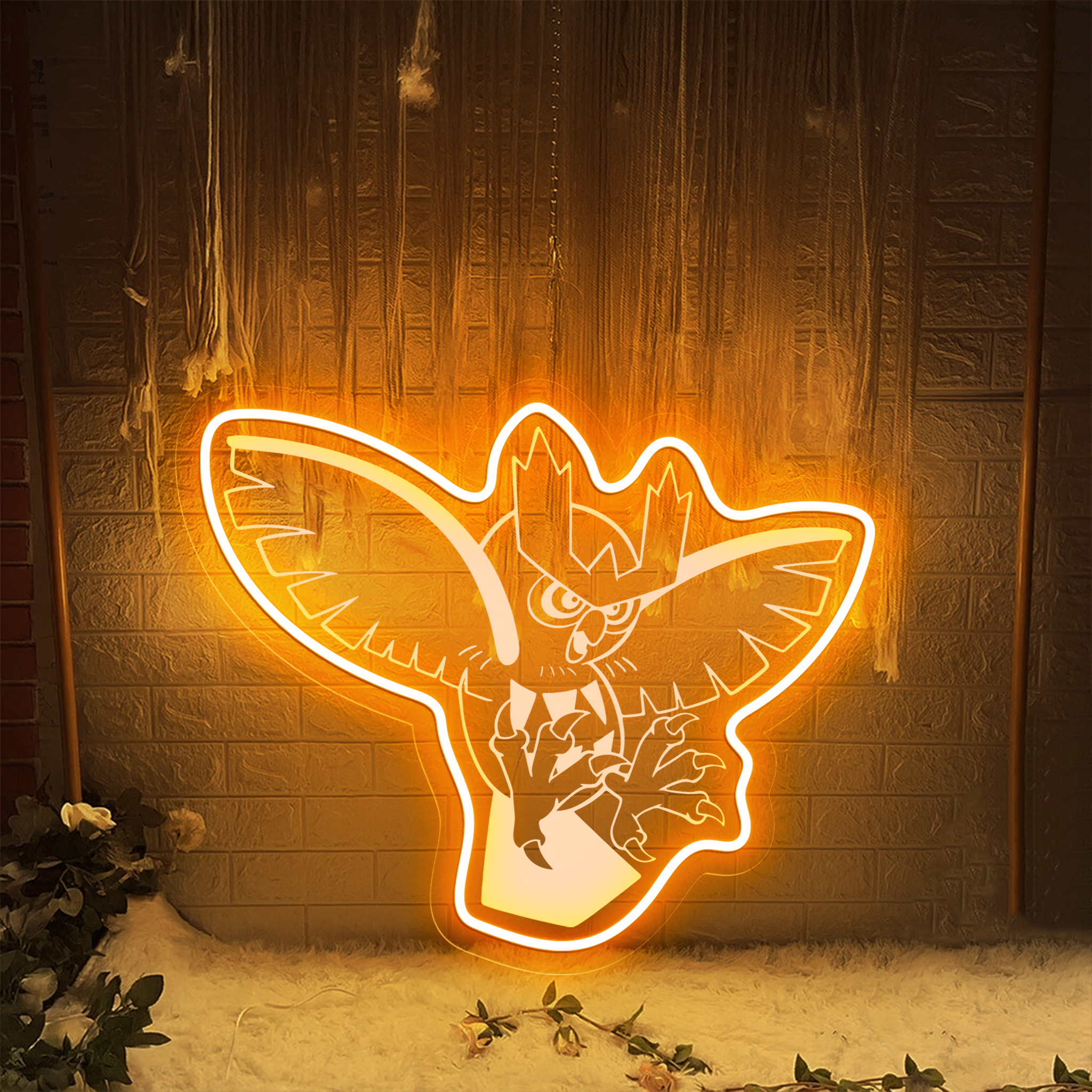 Pokemon Noctowl Laser Sign