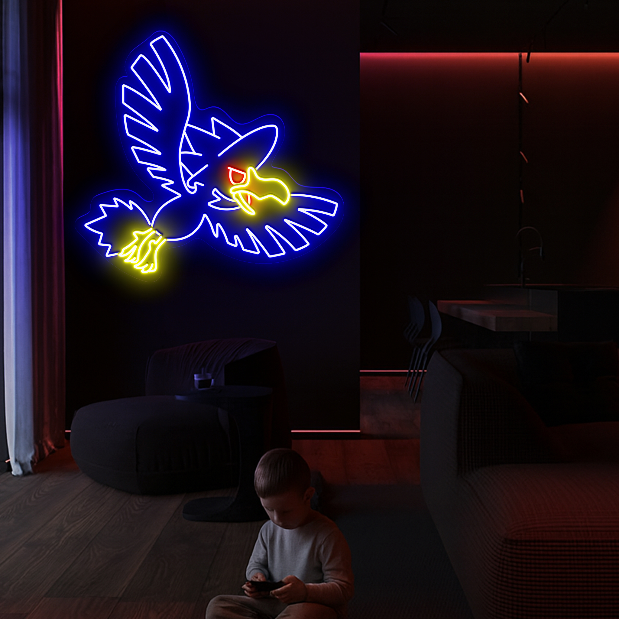 Pokemon Murkrow Neon Signs