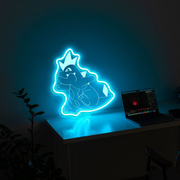 Pokemon Croconaw Laser Sign