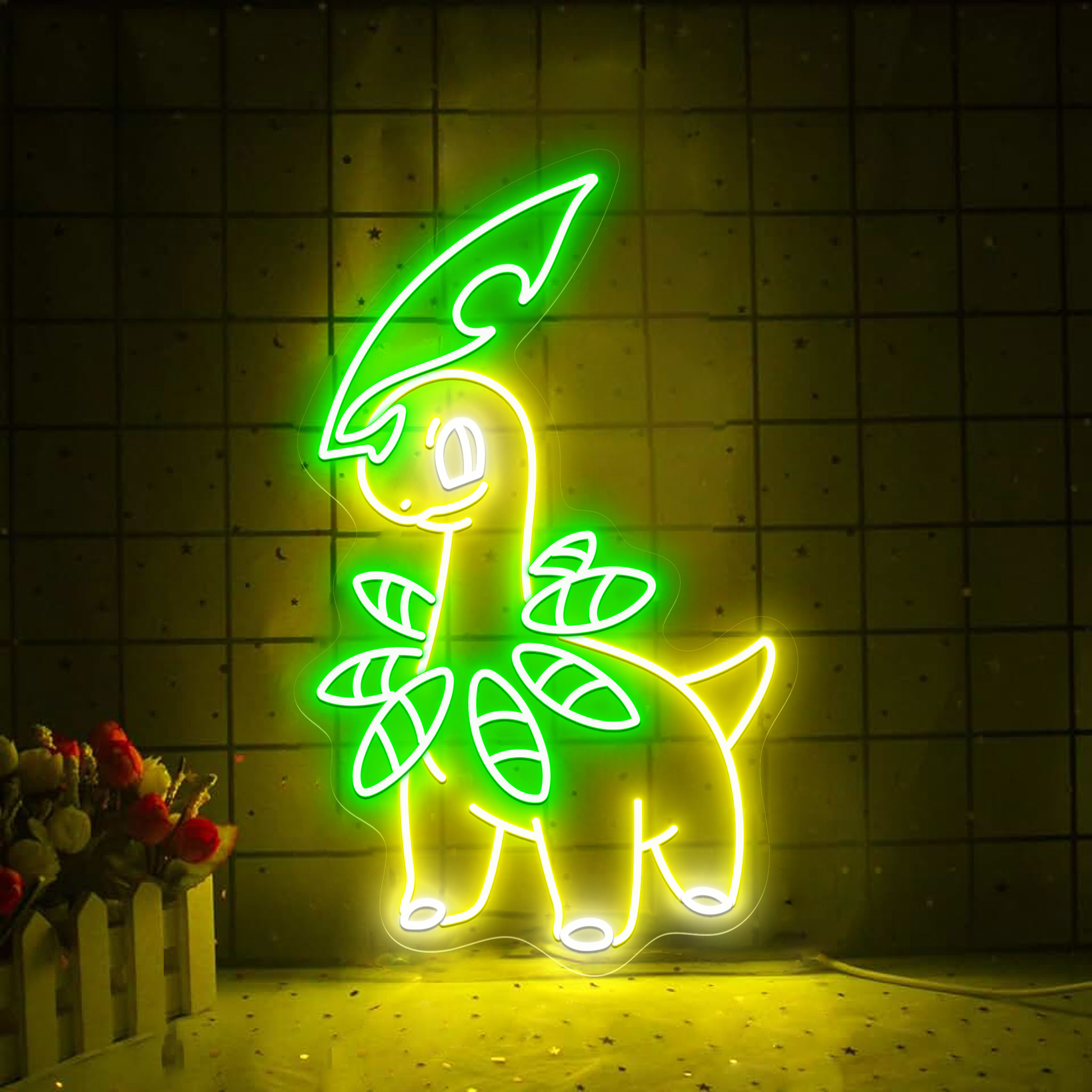 Bayleef Pokemon Neon Signs
