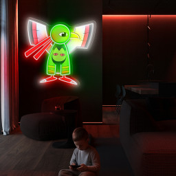 Xatu Pokemon UV Sign