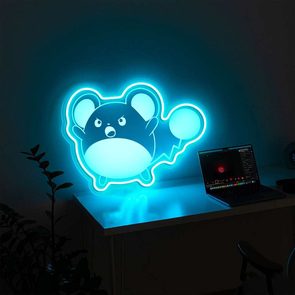 Marill Pokemon Laser Sign