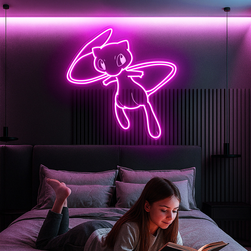 Mew Pokemon Laser Signs