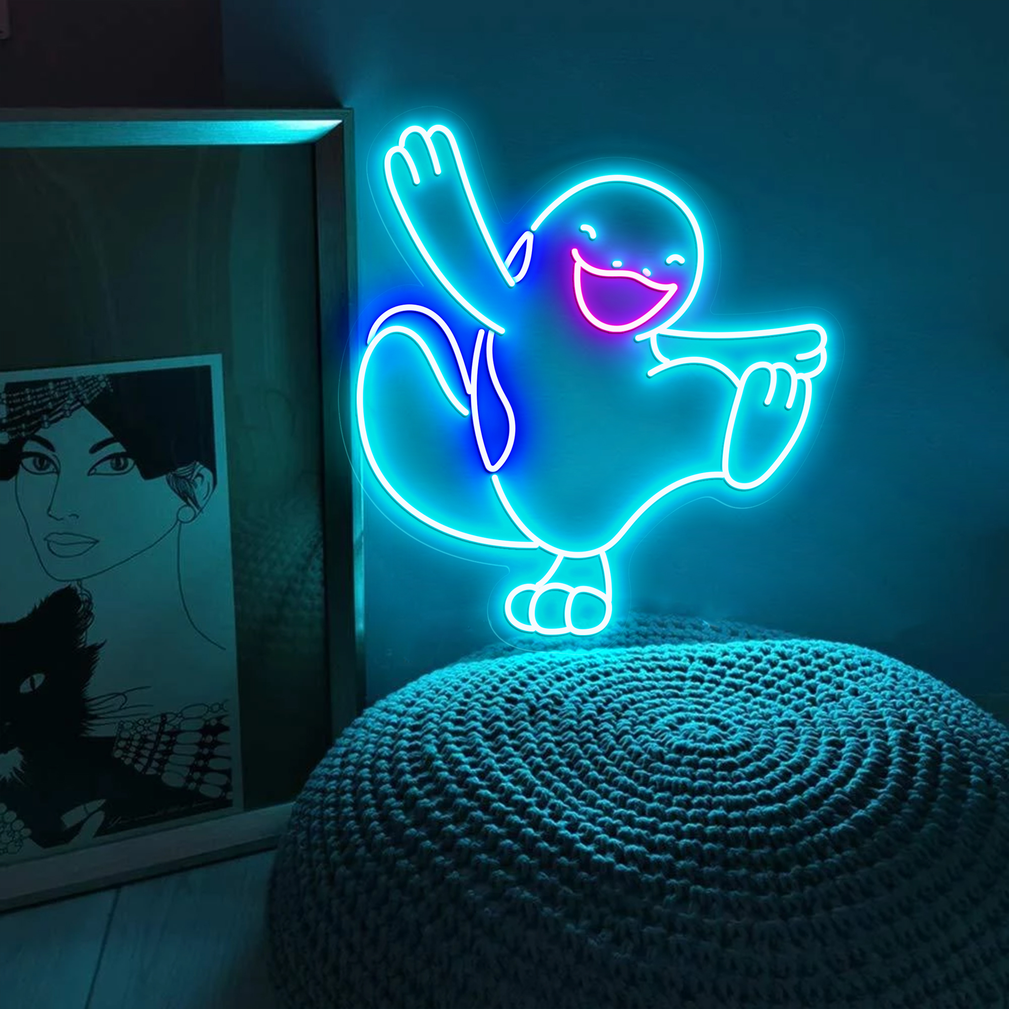 Pokemon Quagsire Neon Signs