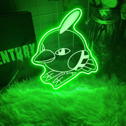 Natu Pokemon Laser Signs