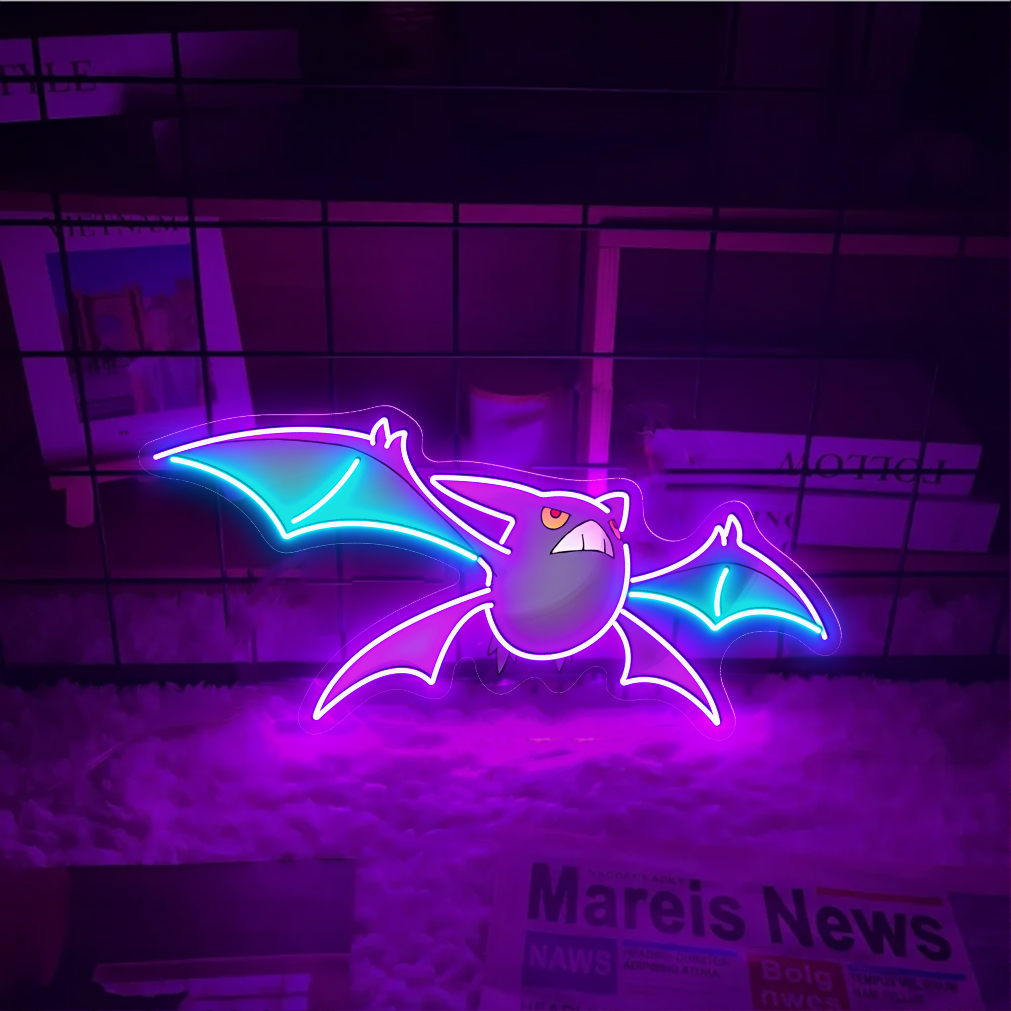 Pokemon Crobat UV Signs
