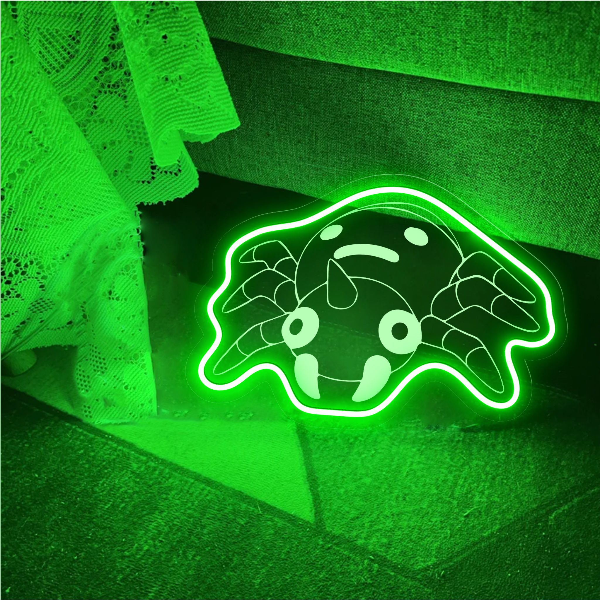 Pokemon Spinarak Laser Sign