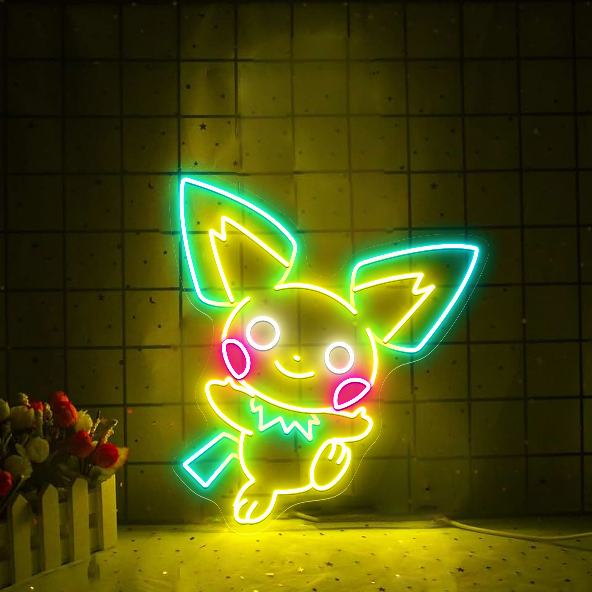 Pokemon Pichu Neon Sign