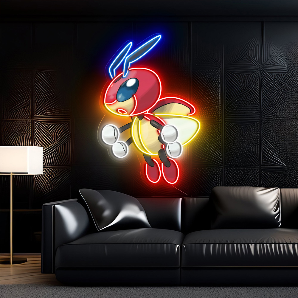 Pokemon Ledian UV Signs