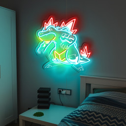 Pokemon Feraligatr Laser Signs