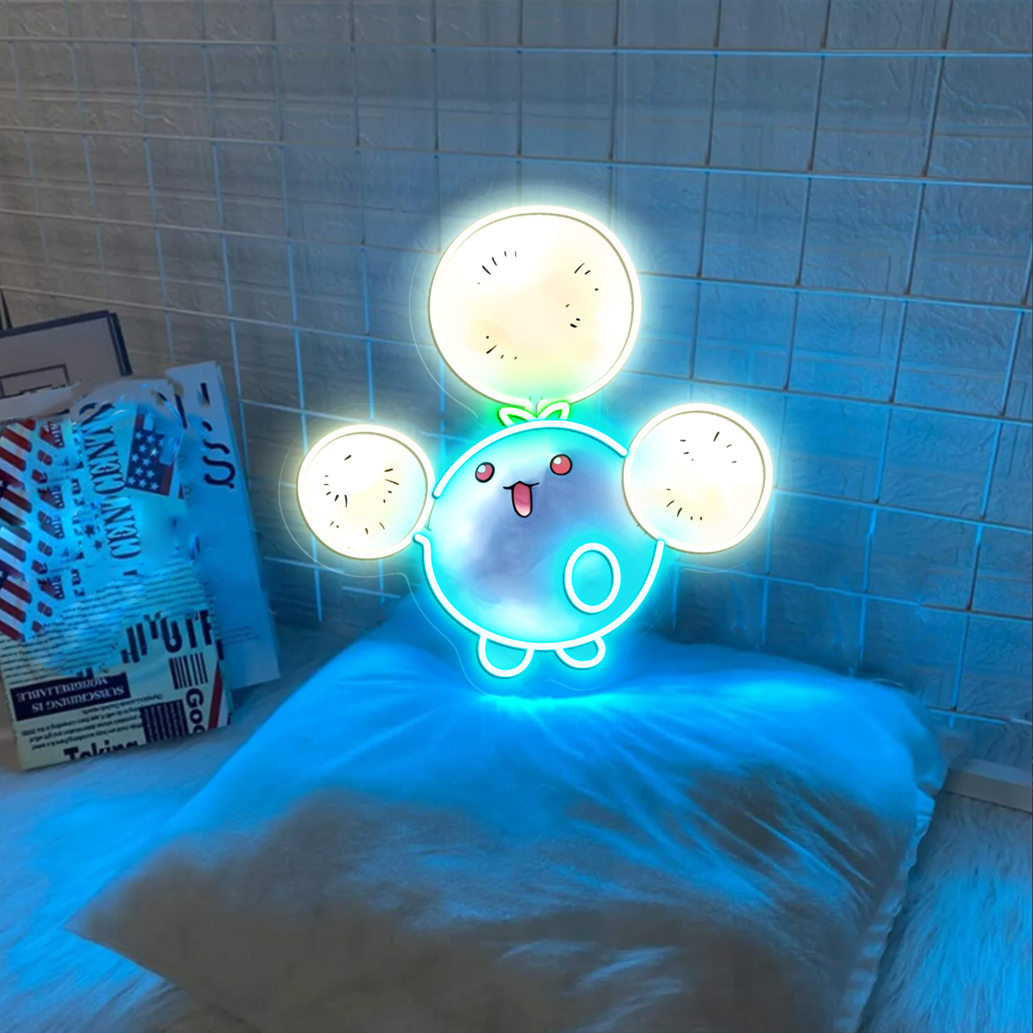 Jumpluff Pokemon UV Signs