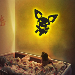 Pokemon Pichu Metal Sign