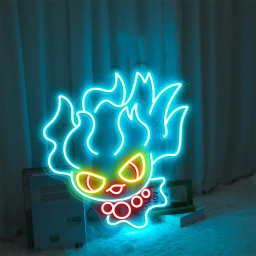 Pokemon Misdreavus Neon Sign