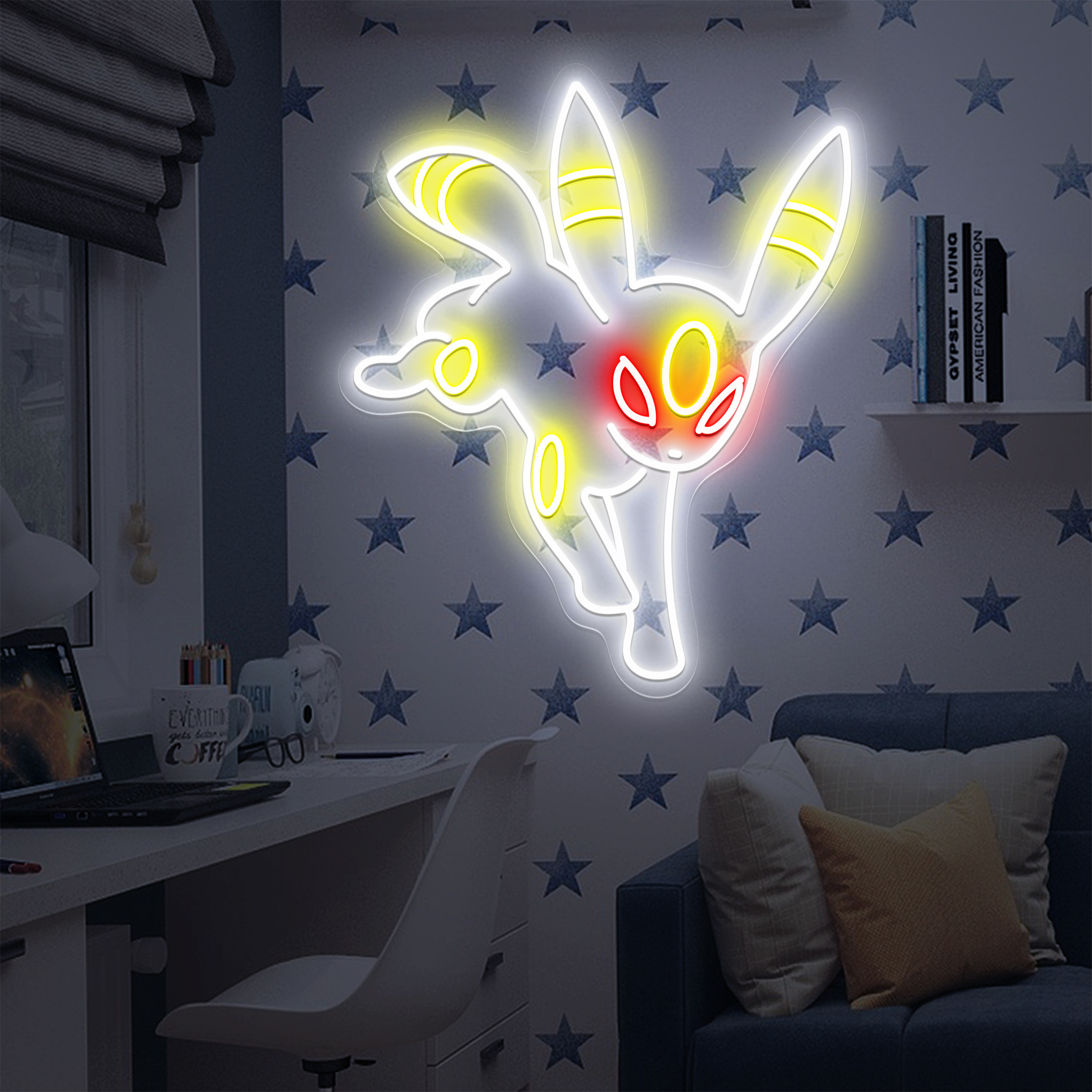 Pokemon Umbreon Neon Sign