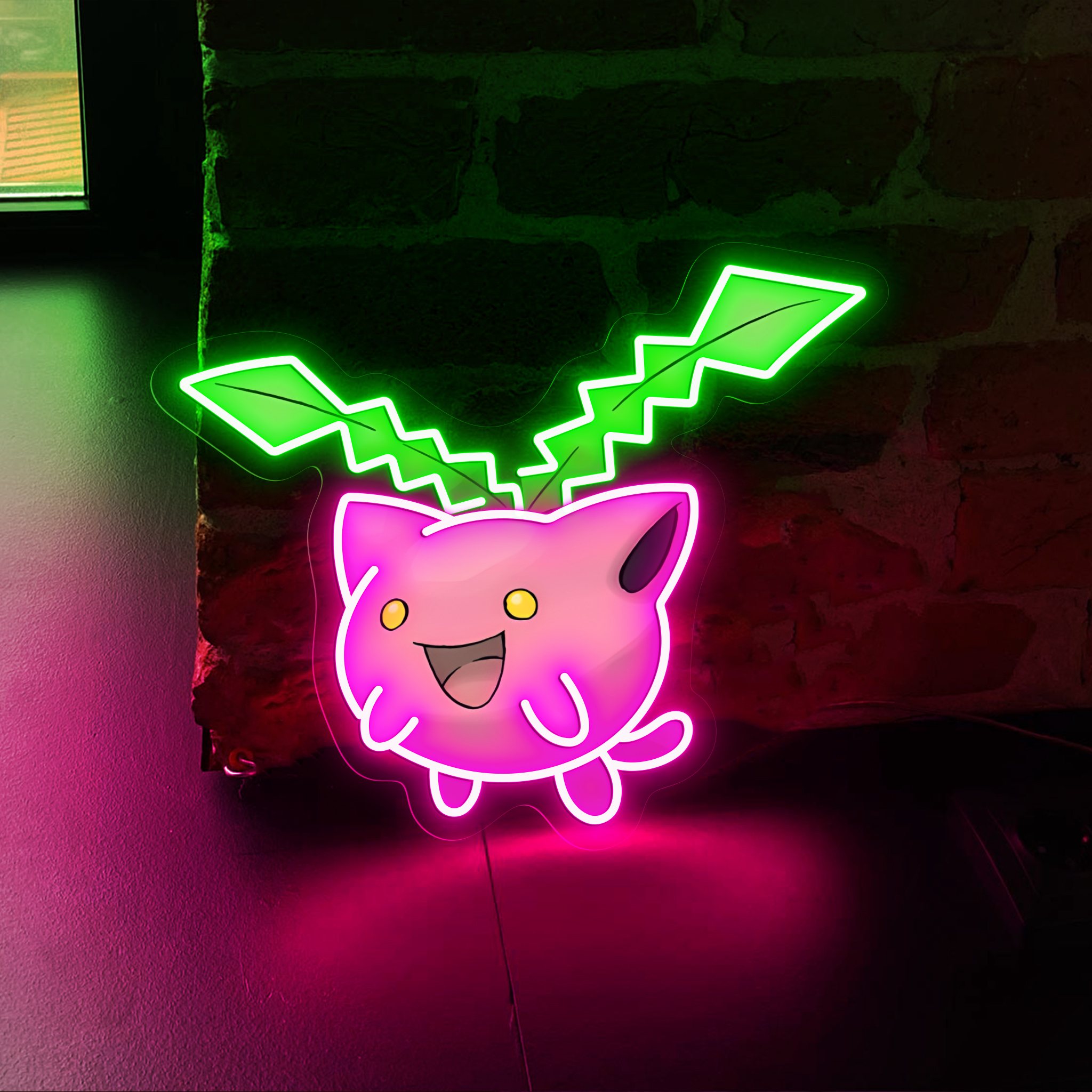 Hoppip Pokemon UV Sign
