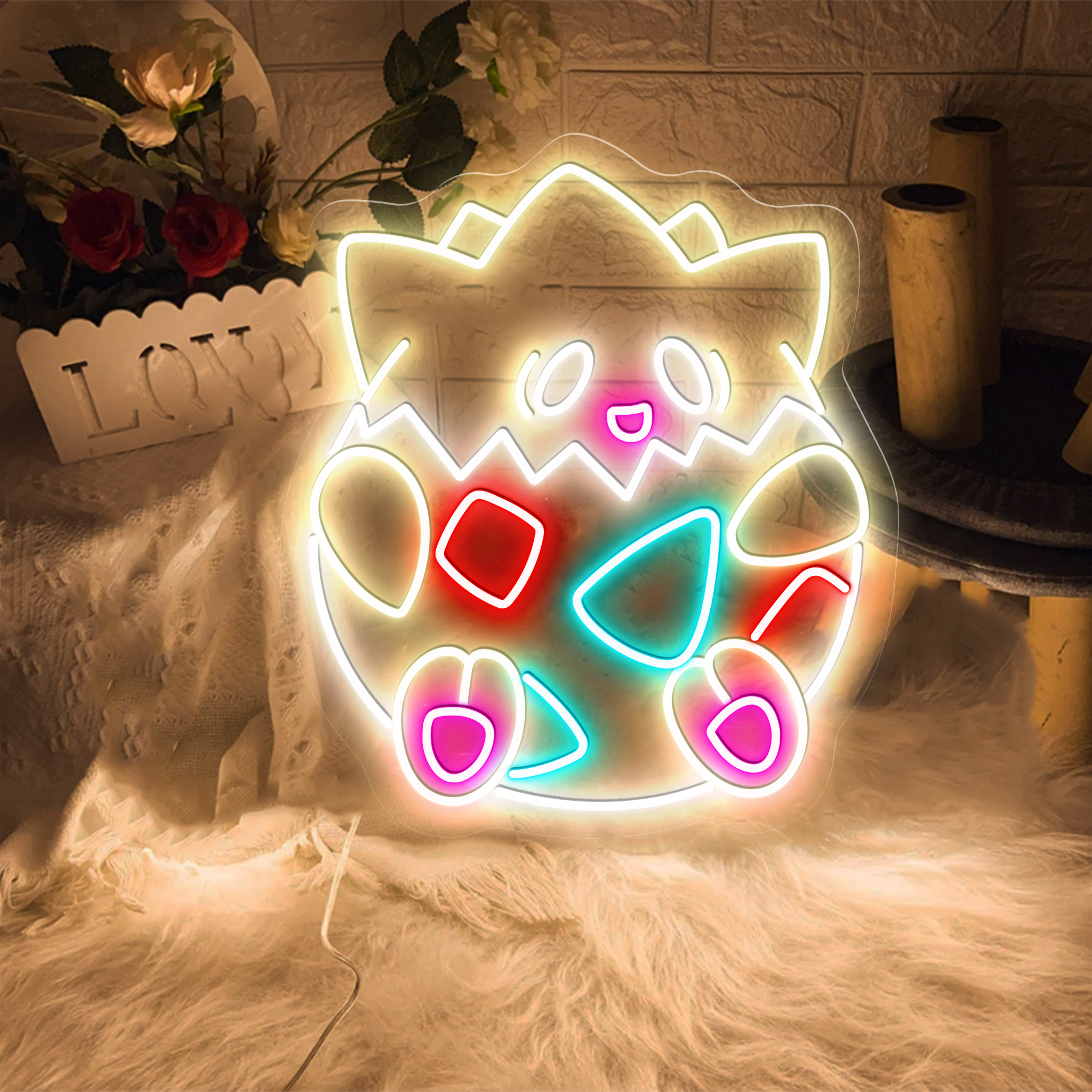 Pokemon Togepi Neon Signs